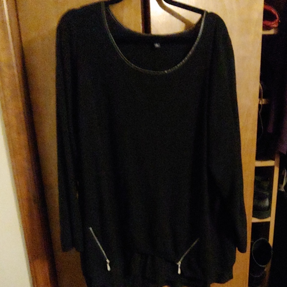 Black sweater